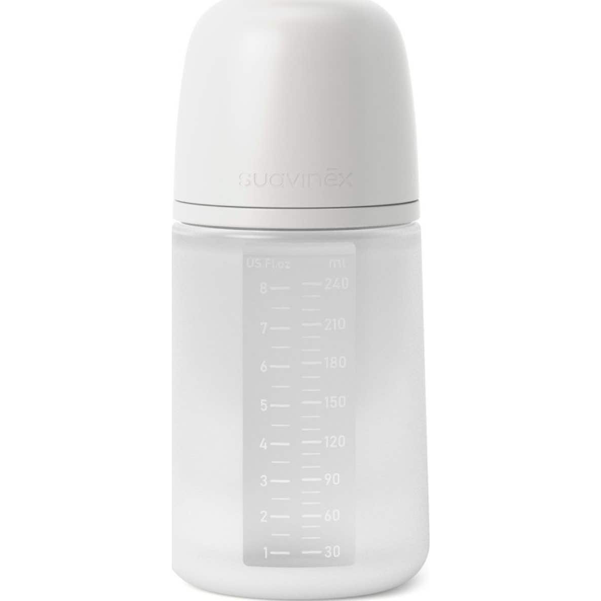 Suavinex Biberon Silicone Sx Pro M Blanc +3 Mois 240ml