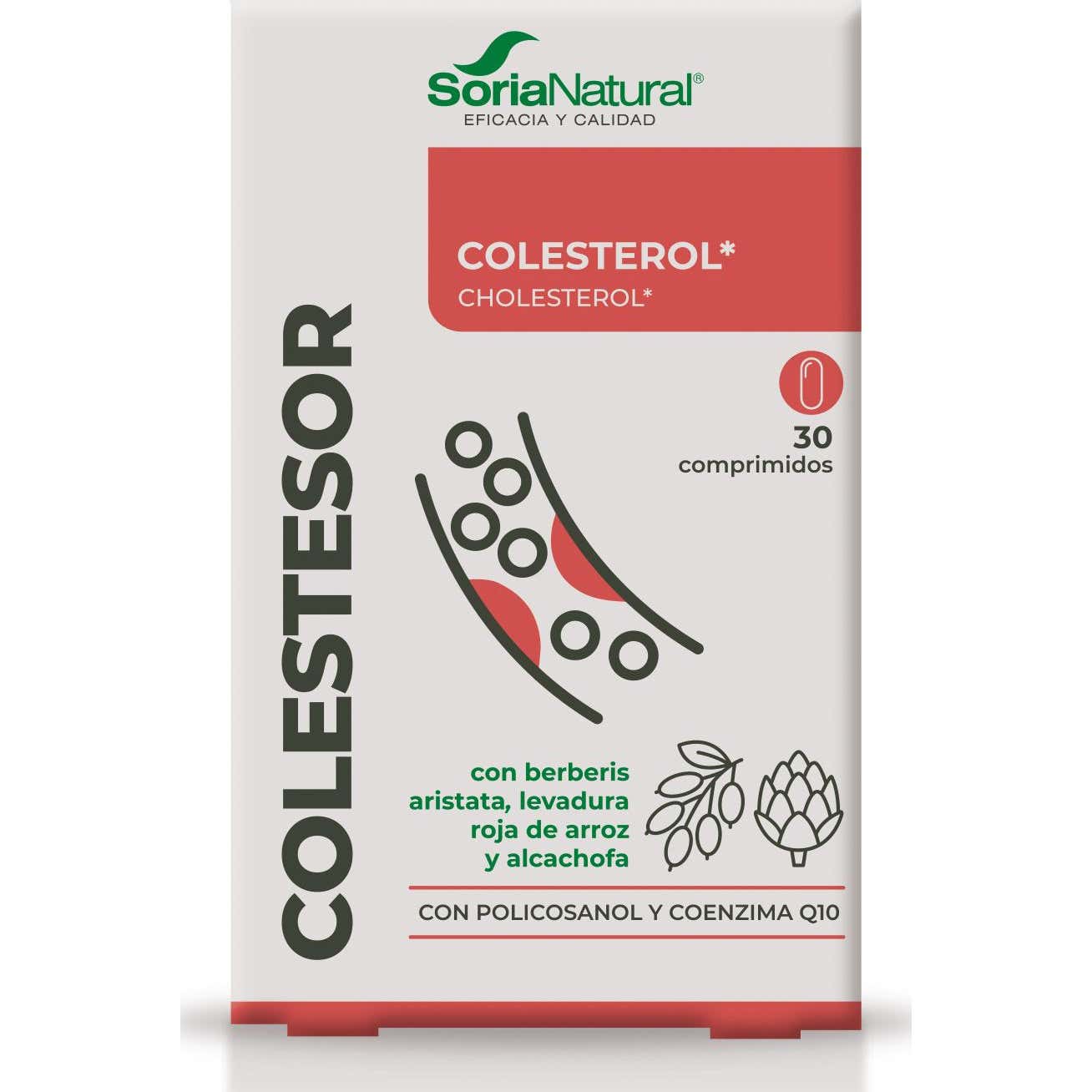 Soria Natural Cholestérol 30 Capsules