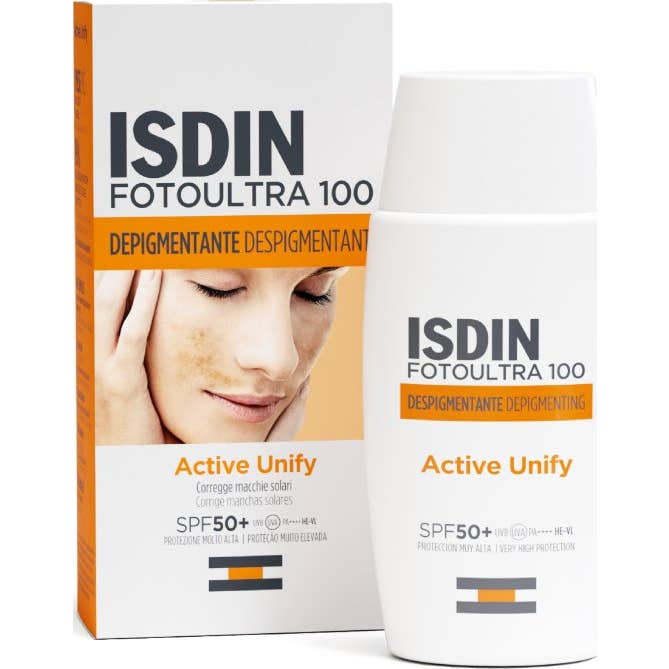 Foto Ultra 100 ISDIN Active Unify Fusion Fluid SPF50+ 50ml