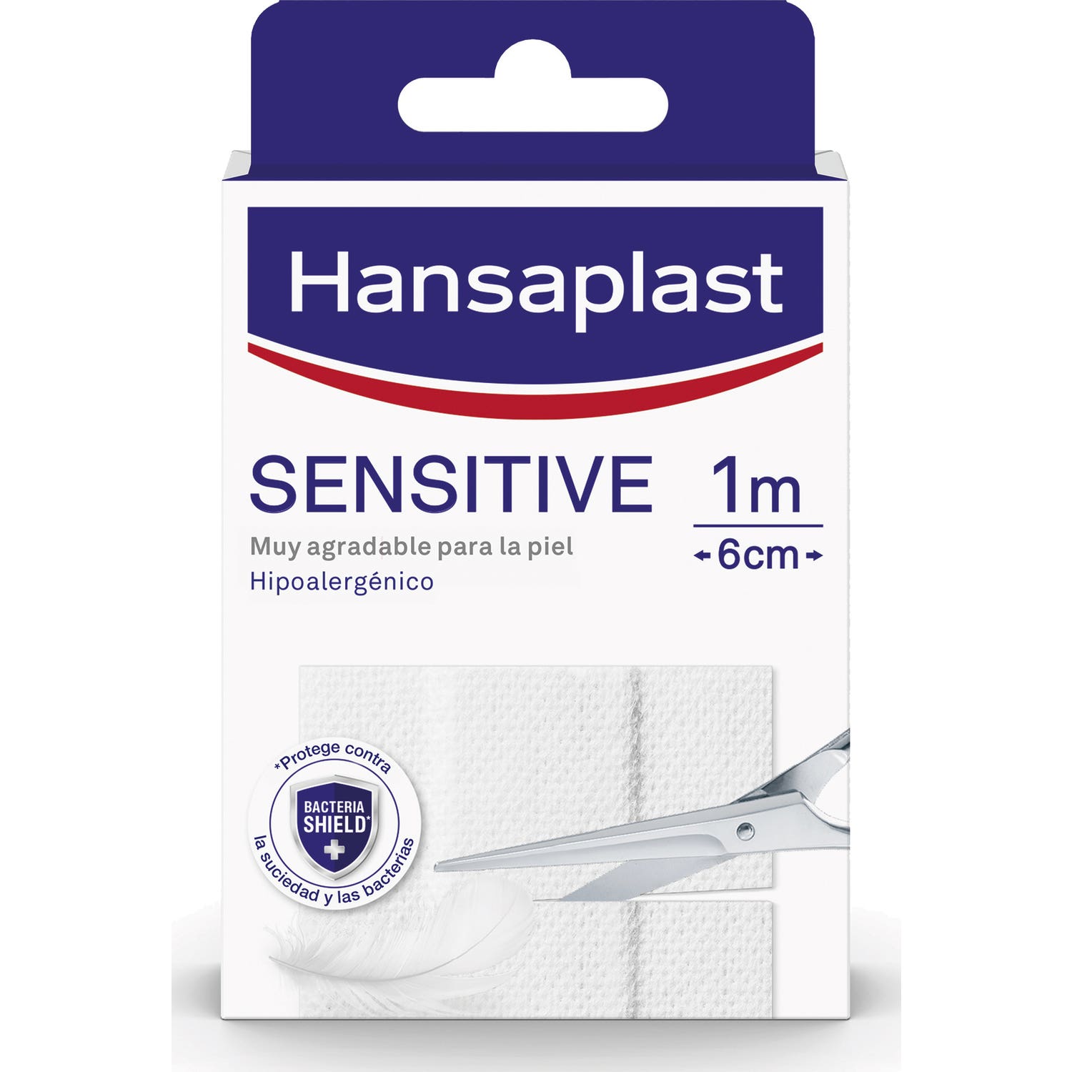 Hansaplast Sensitive Aposito Adhesivo 1mx6cm