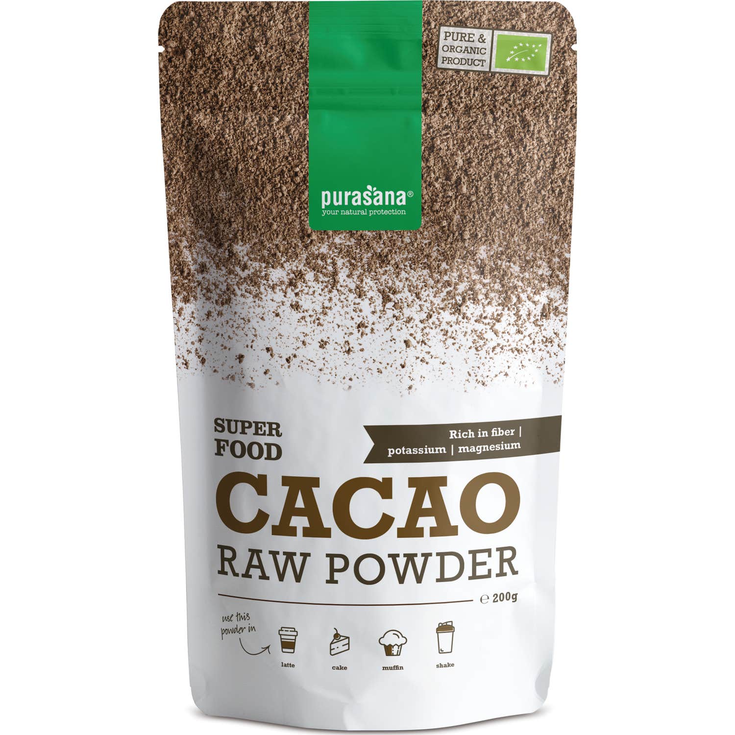 Purasana Poudre De Cacao Bio 200g
