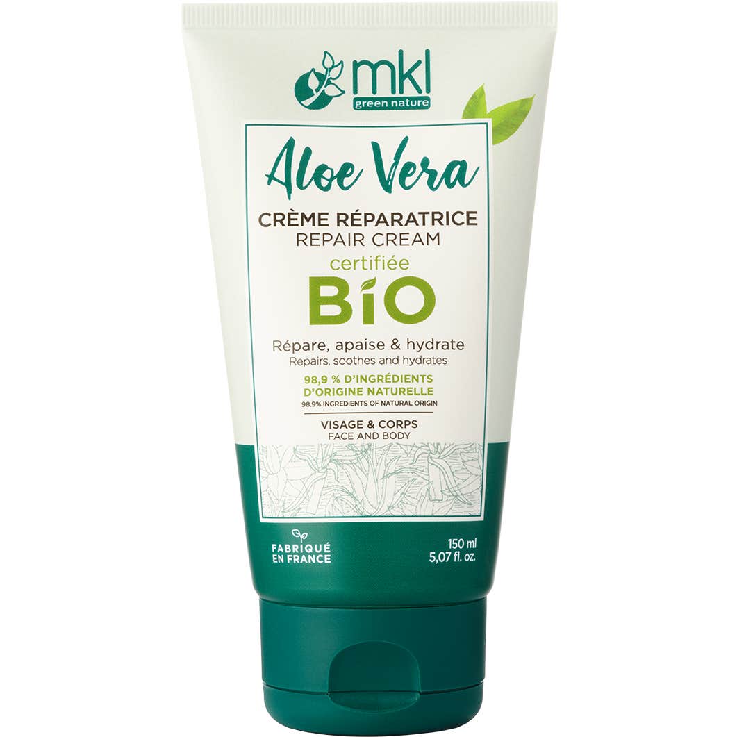 Mkl Crème Réparatrice À L'Aloe Vera Bio 150ml