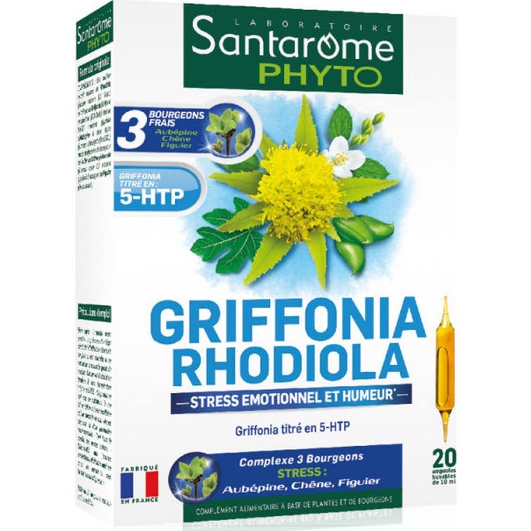 Santarome Griffonia Rhodiola.Amp20