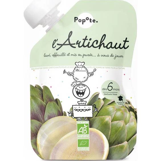 Popote Purée Artichaut 120g