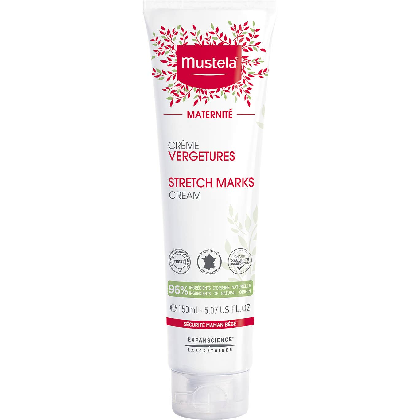 Mustela Maternité Crème Vergetures Avec Parfum 150ml