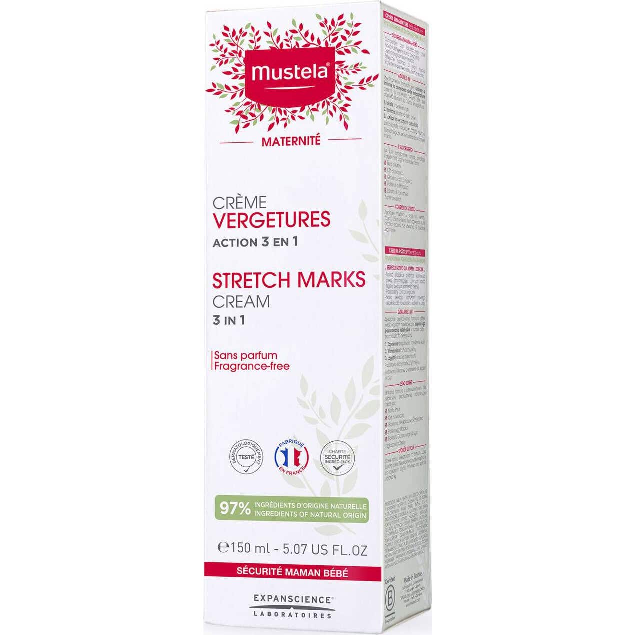 Mustela Maternité Crème Vergetures Avec Parfum 150ml