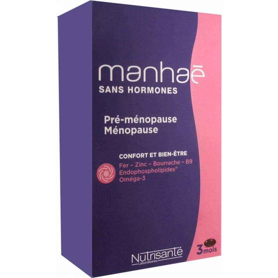 Manhaé Pré-Ménopause Ménopause 90 capsules