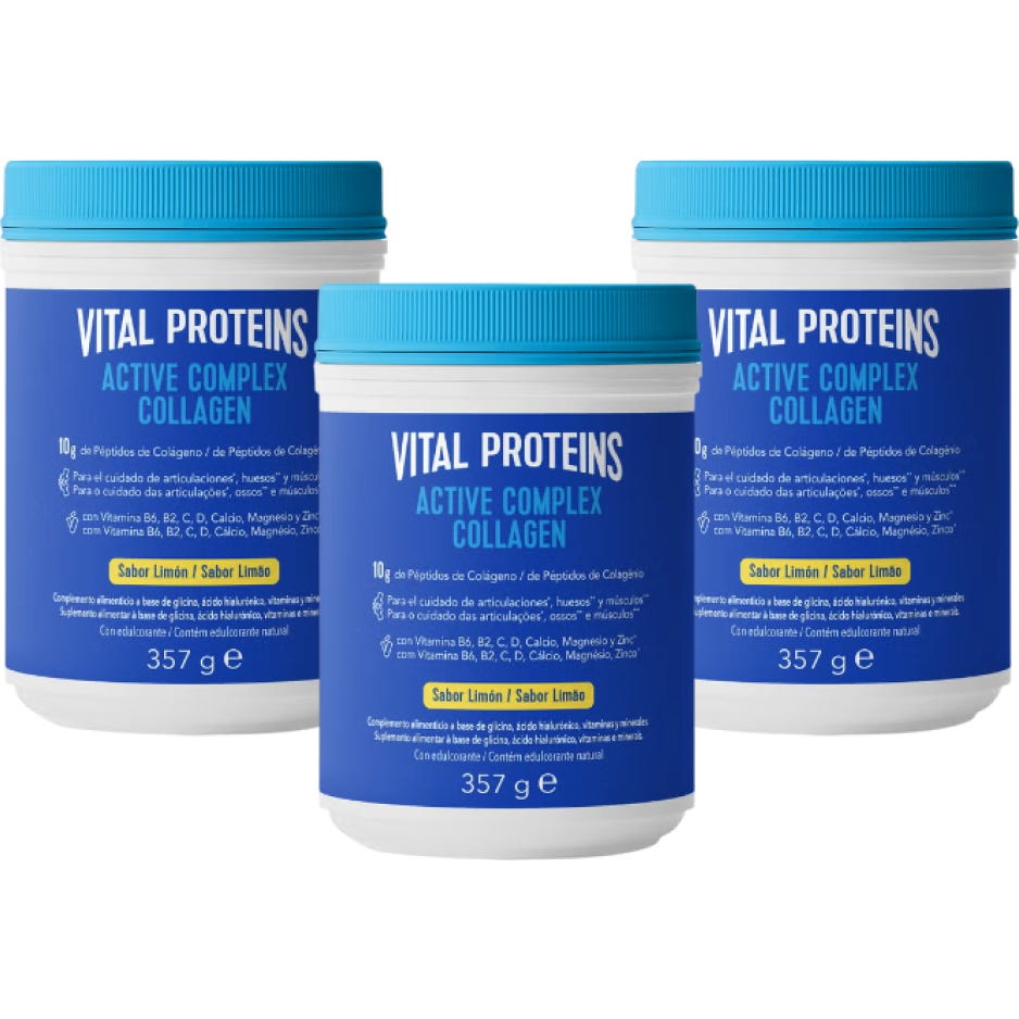 Vital Proteins Pack Active Complex Collagen Limón 3x357g