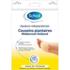 Scholl Coussin Plantaire Taille 1 1 paire