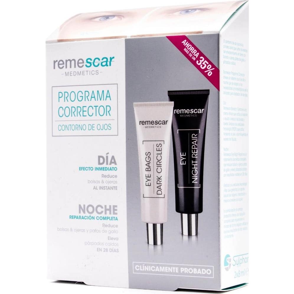 Remescar Programme Correcteur Contour des Yeux 2x8ml