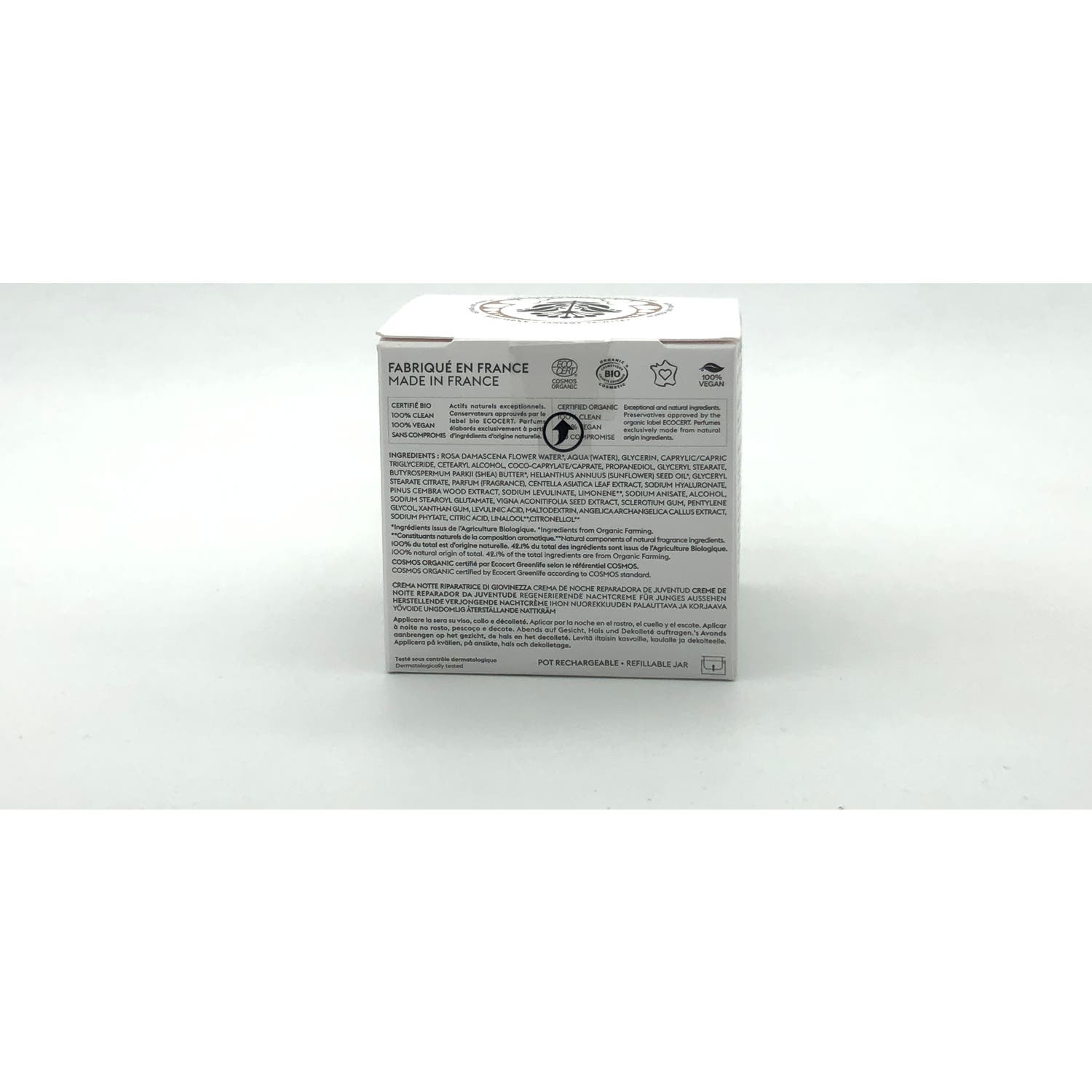 Patyka Lift Essentiel Crème Nuit Réparatrice Jeunesse 50ml