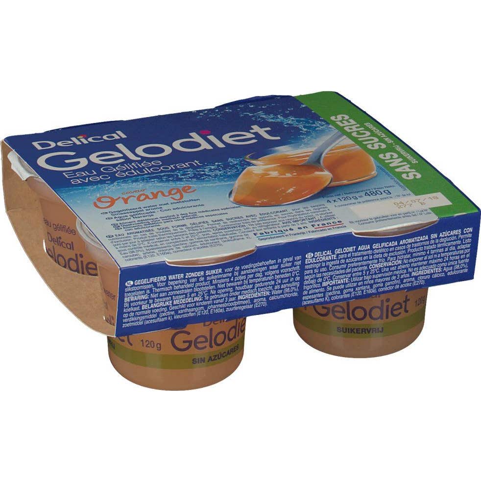 Delical Gelodiet Eau S/S Oran 4X120