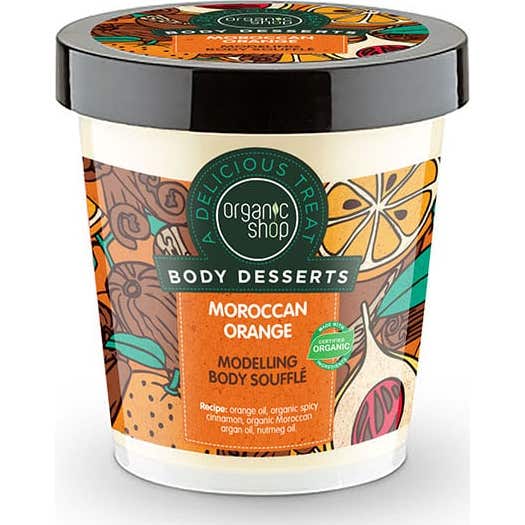 Organic Shop Souffle corporel remodelant à l'orange 450ml
