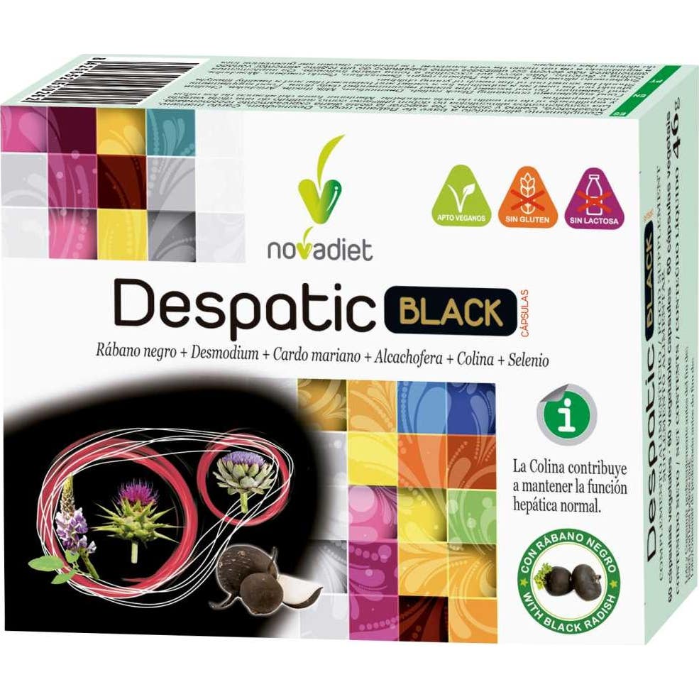 Novadiet Despatick Black 60caps
