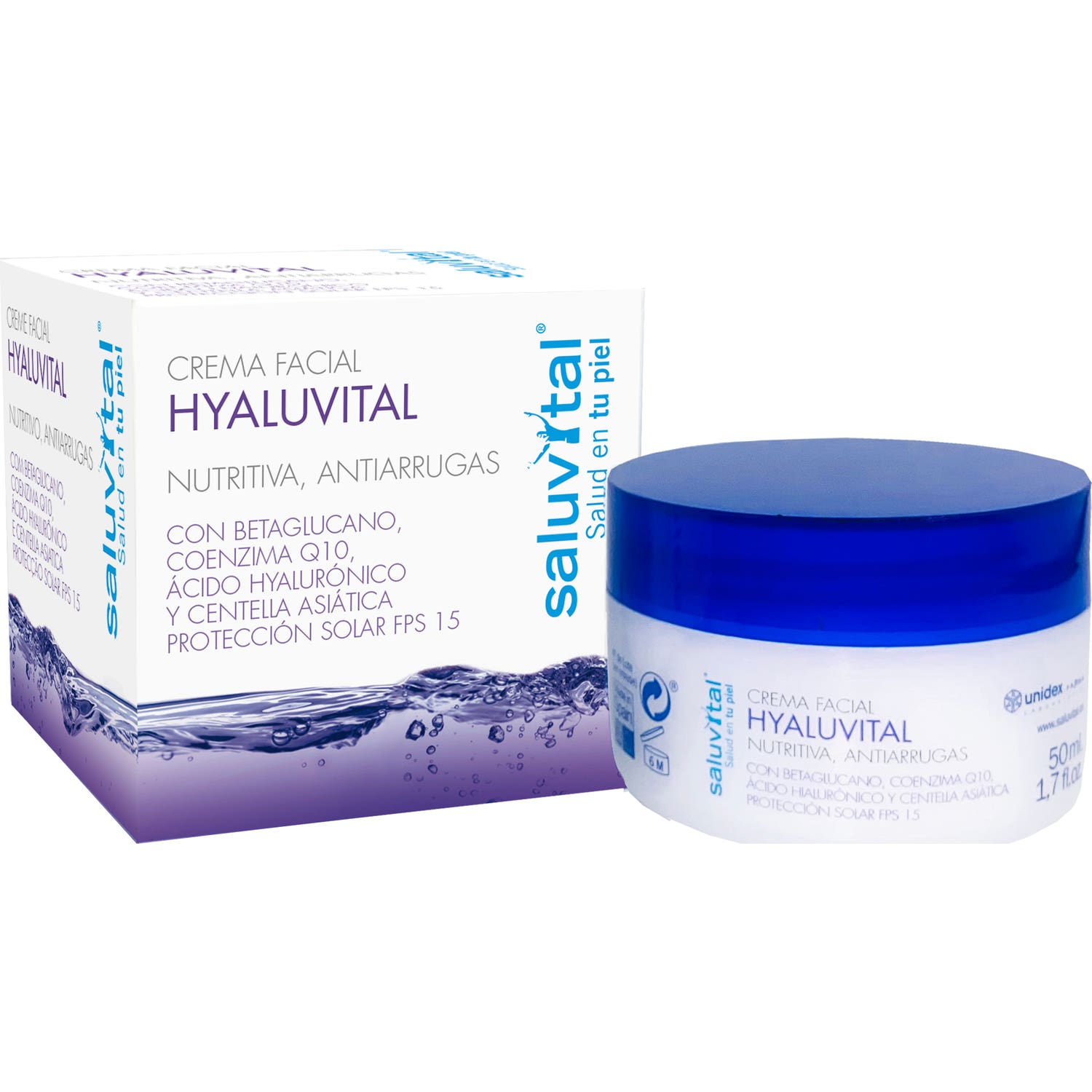 Saluvital Hyaluvital Crema Facial 50ml