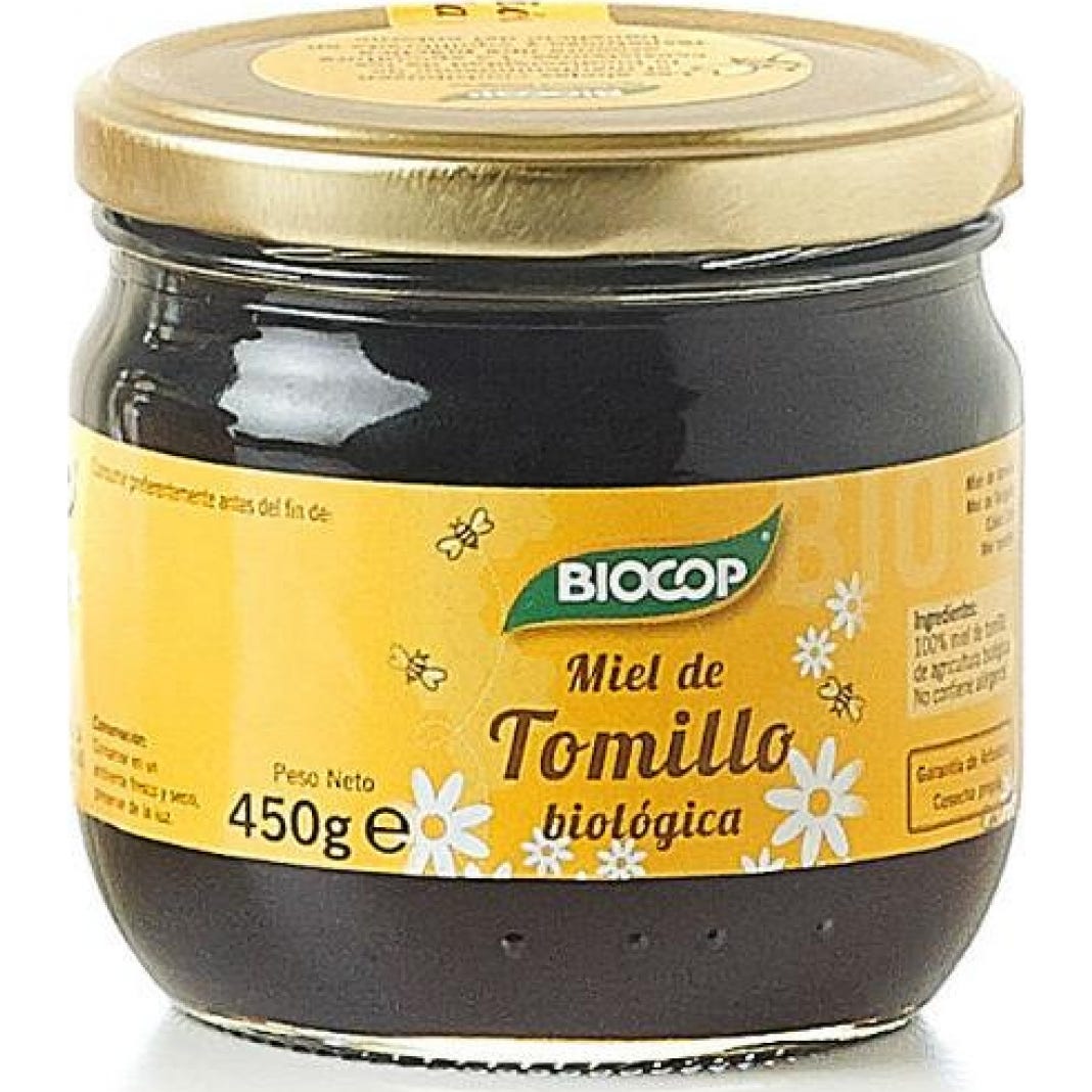 Biocop Miel et Thym 450g