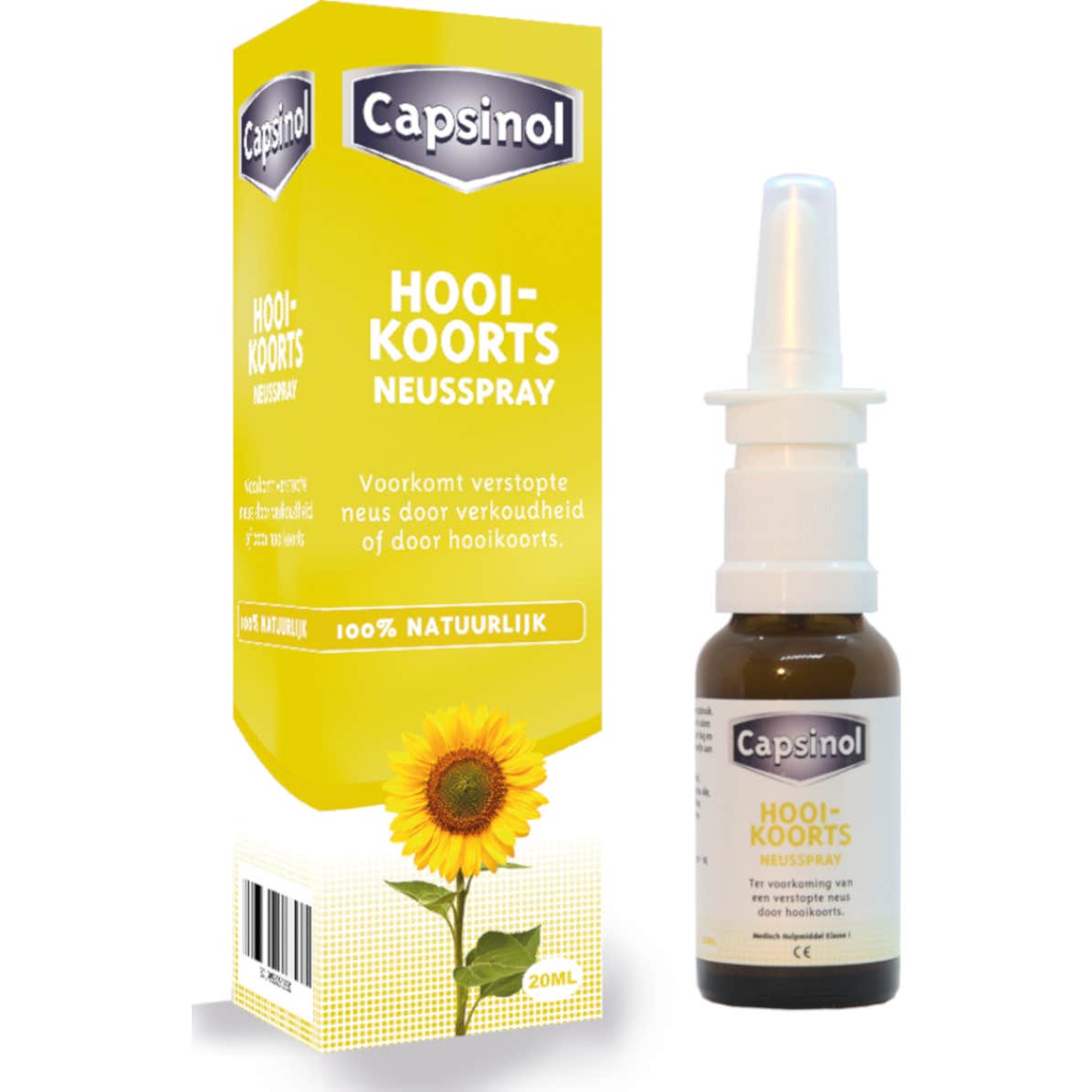 Capsinol Hooikoorts Spray Nasal 20ml