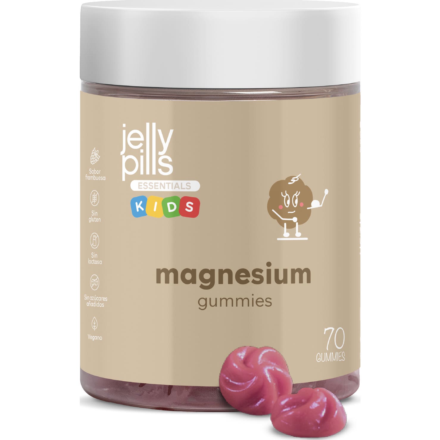 Jelly Pills® Essentials Kids Magnesium 70 Gummies
