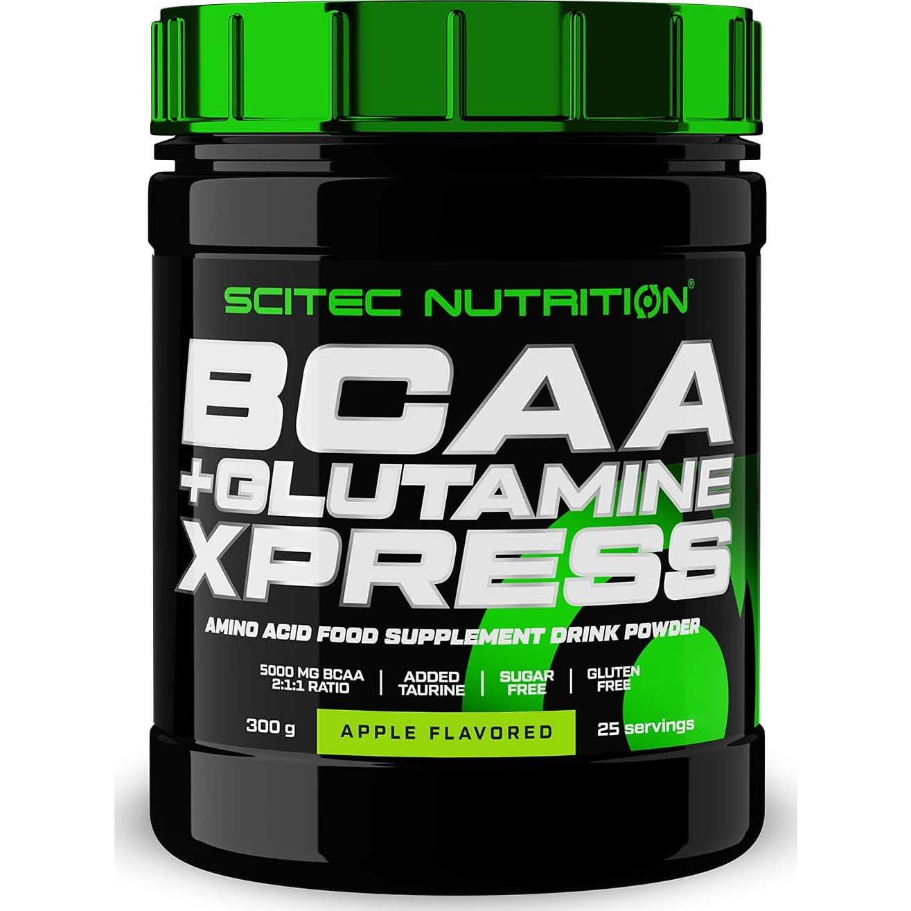 Scitec Nutrition Bcaa + Glutamina Xpress 300 Gr Gosto MaÃ§Ã£-image