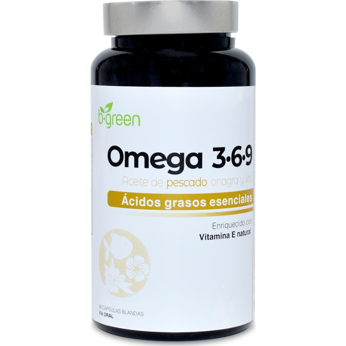 B.green Omega 3-6-9 + Vit. E 48 Caps-image