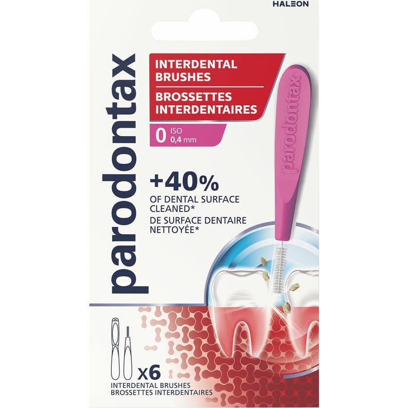 Parodontax Brossette Interdentaire 0,4mm T0 6uts