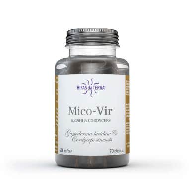 Hifas da Terra Mico Vir-Reishi y Cordyceps 70caps
