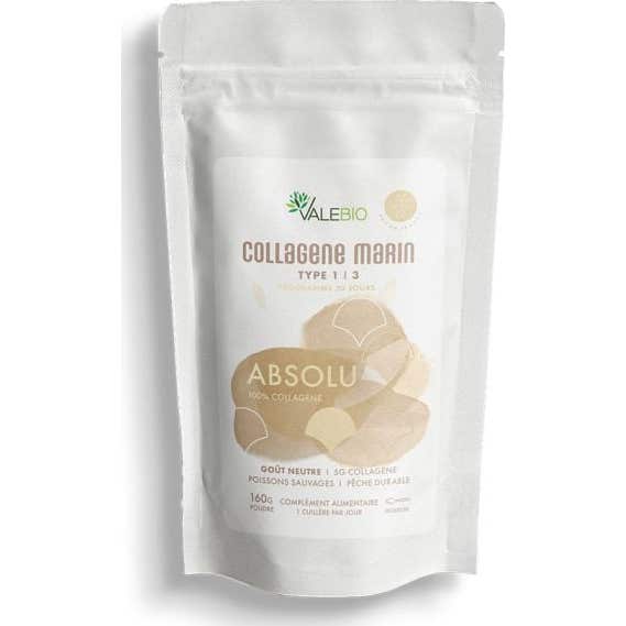 Valebio Collagène marin Absolu Type 1-3 160g