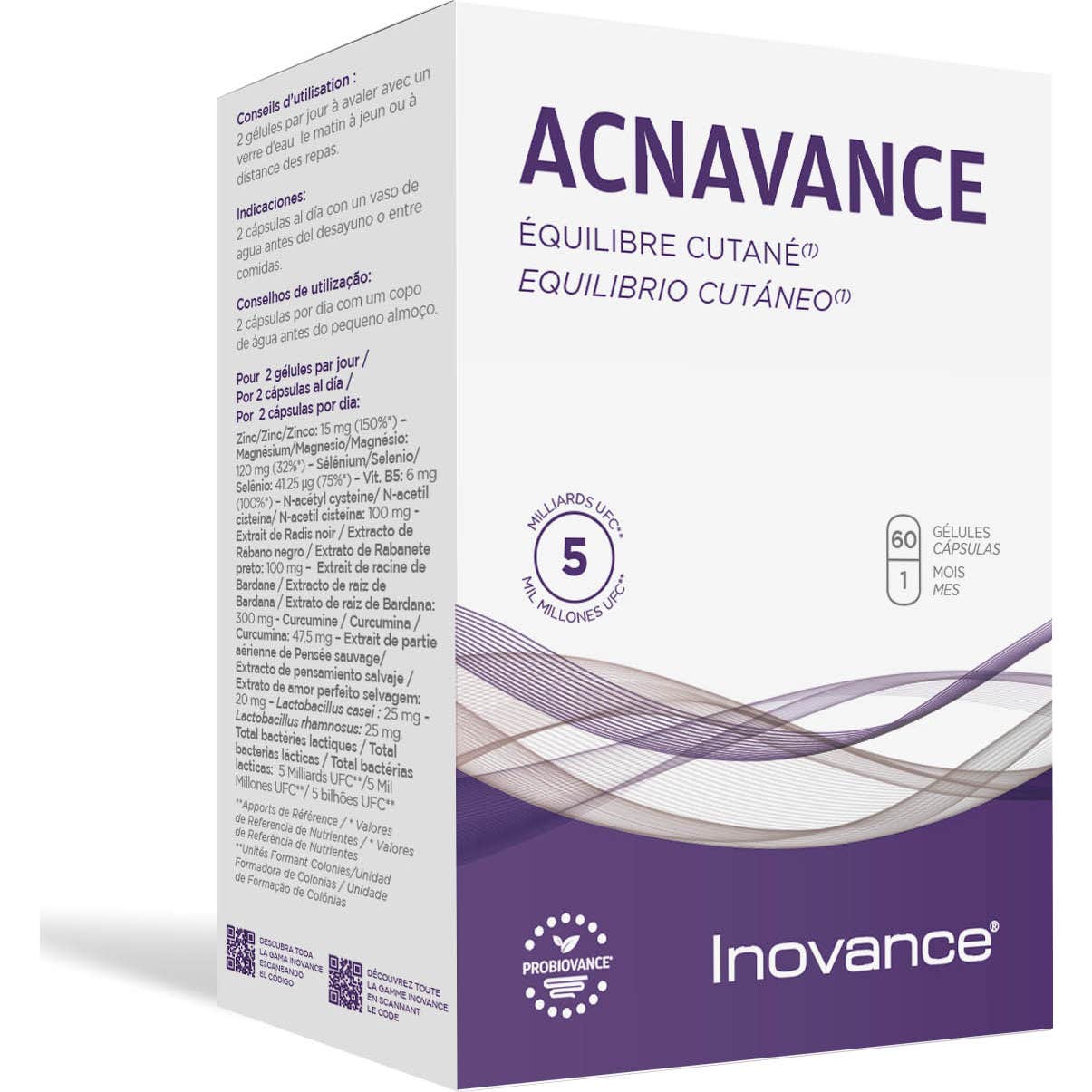 Inovance Acnavance 60 Gélules