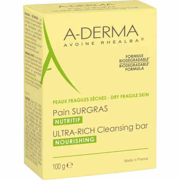Aderma Pain Surgras À L'Avoine Rhealba 100g
