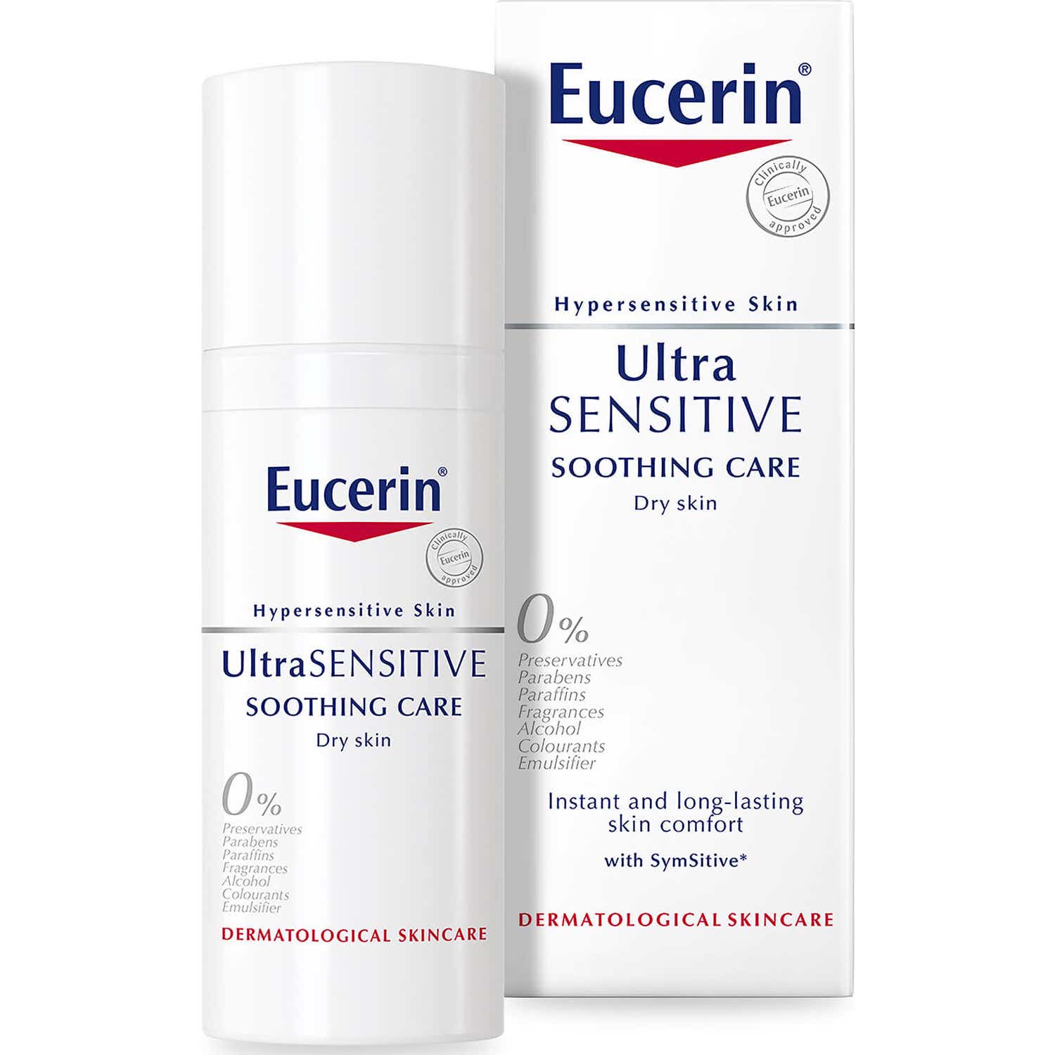 Eucerin UltraSensible Soin Apaisant Peau Sèche 50ml