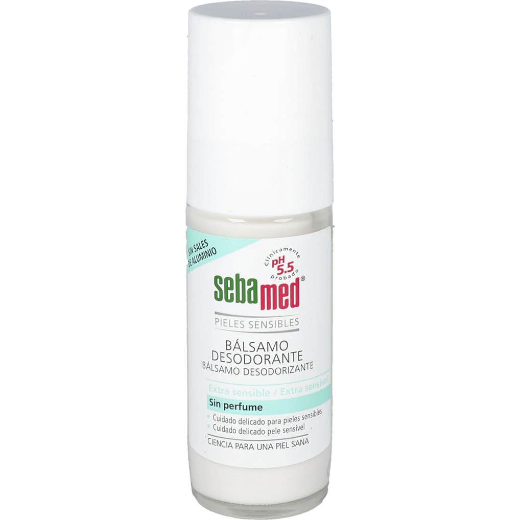 Sebamed™ Baume déodorant sans parfum en rouleau sur 50ml