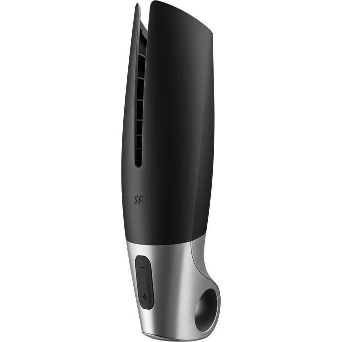 Satisfyer Power Masturbator Negro y Plata 1ud
