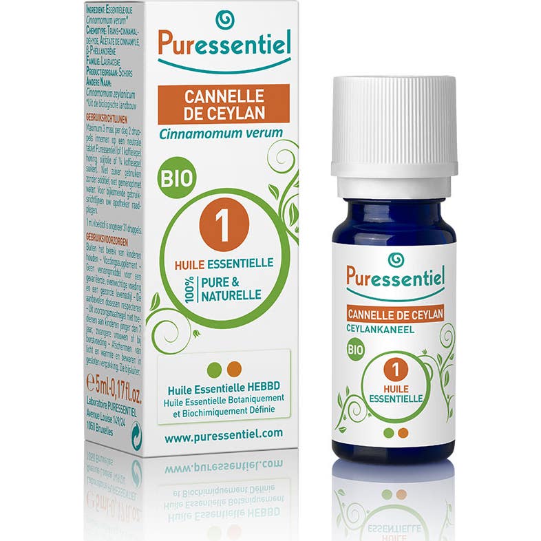Puressentiel Huile Essentielle Cannelle De Ceylan Bio 5ml