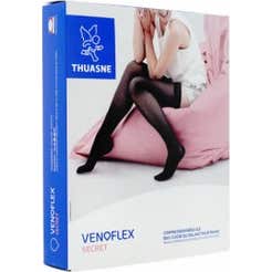 Thuasne Venoflex Secret Bas Femme Classe 2 Noir 1 Paire