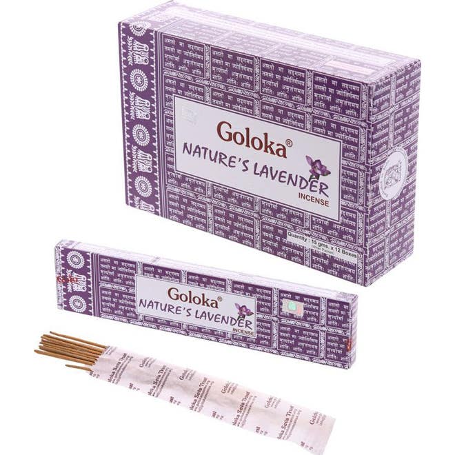 Goloka Nature's Lavande Encens 12X15G-image