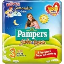 Pampers Sole&ampLuna Midi 20Pcs