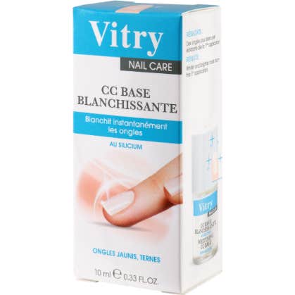 Vitry Soin Ongles Base Blanchissante Flacon de 10ML