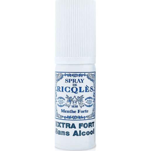 Ricqlès Spray Buccal Sans Alcool Et Sans Sucres Atomiseur De Poche 15Ml Grand