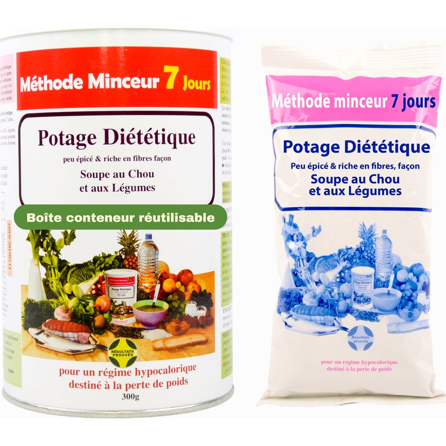 Annedelona 28 Soupes Au Chou Minceur Brûle Graisses 300g