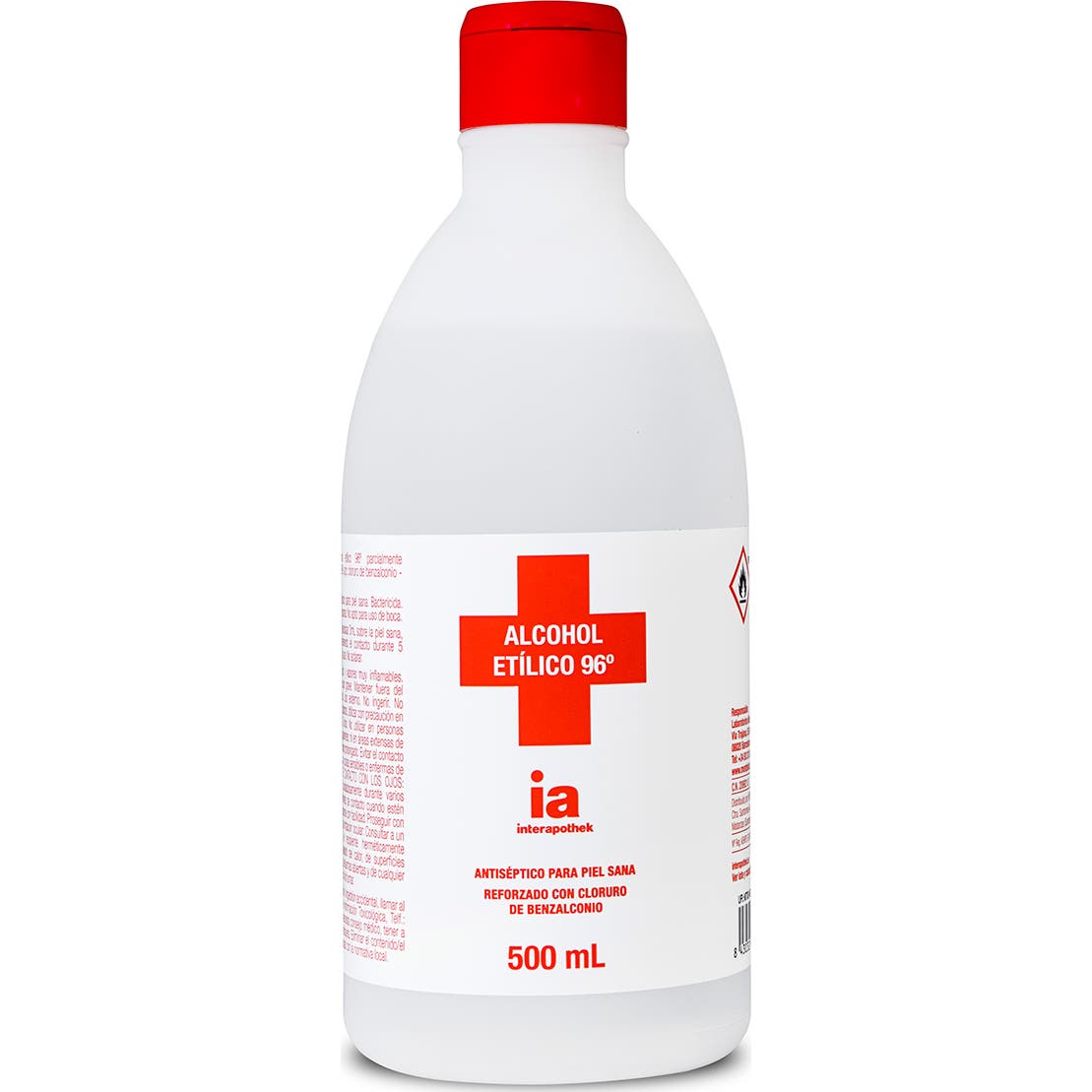 Interapothek Alcool Éthylique 96º 500ml