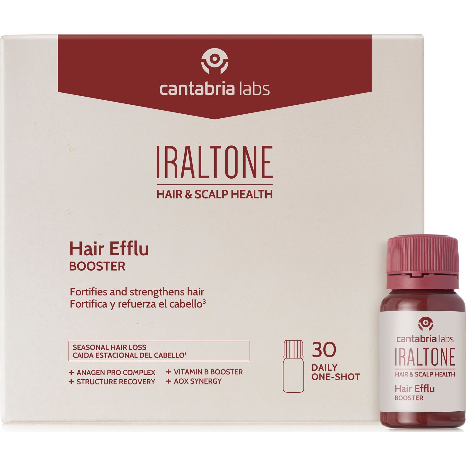 Iraltone Hair Efflu Booster 30 viales
