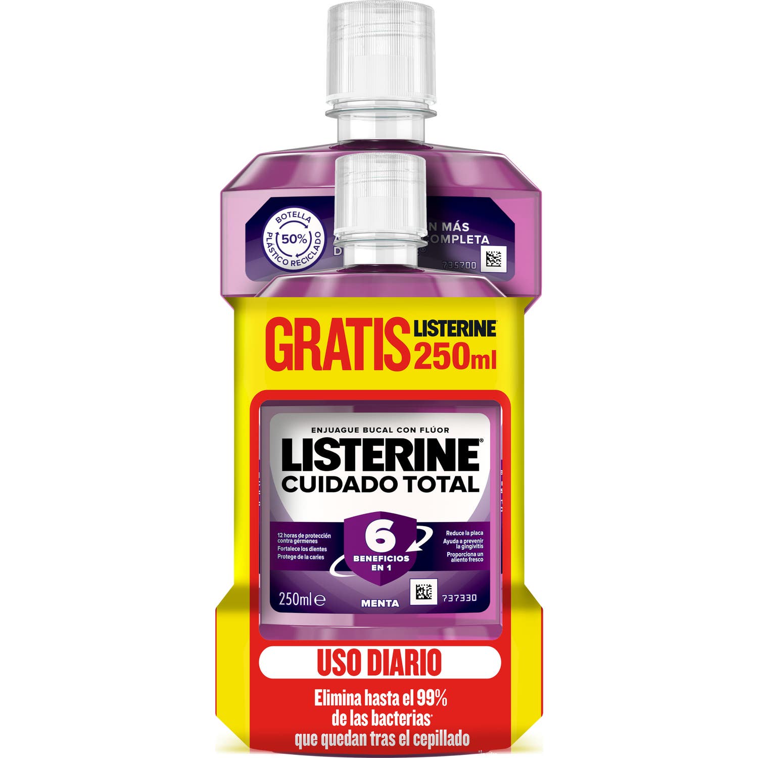 Listerine® Total Care 500ml + 250ml