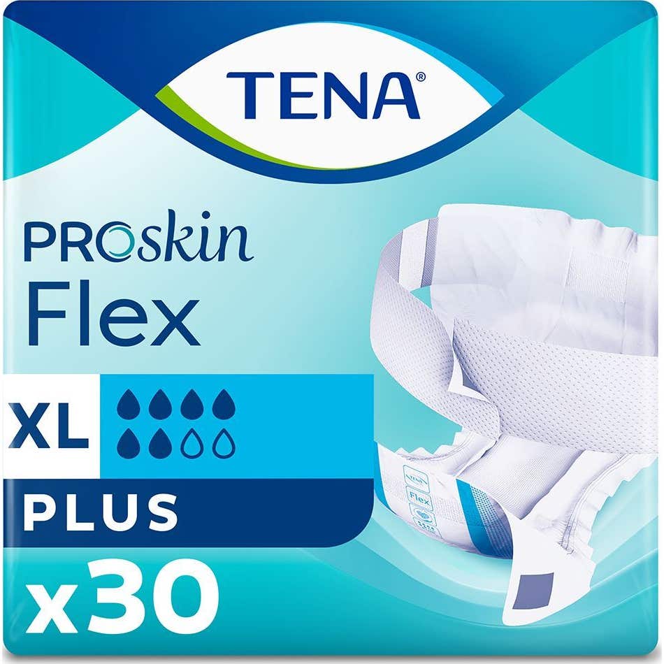 Tena Flex Proskin Flex Plus Pañal Talla XL 30uds