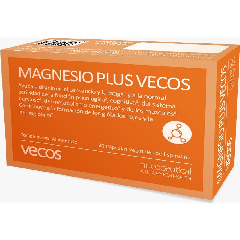 Vecos Nucoceutical Magnesio Plus 30 Cápsulas