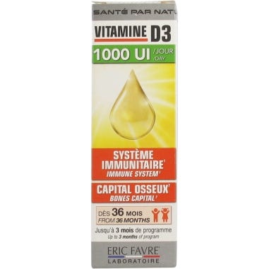 Eric Favre Vitamine D 1000UI 20ml