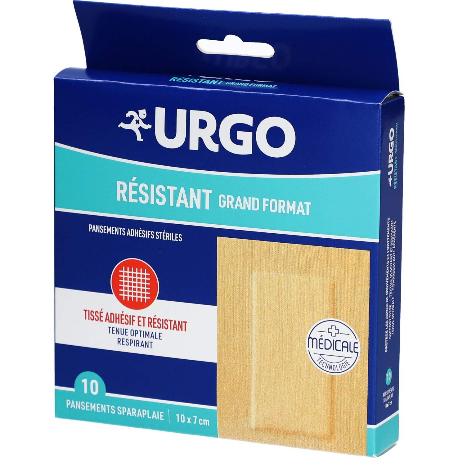 Urgo Résistant Grand Format Unités Taille 10