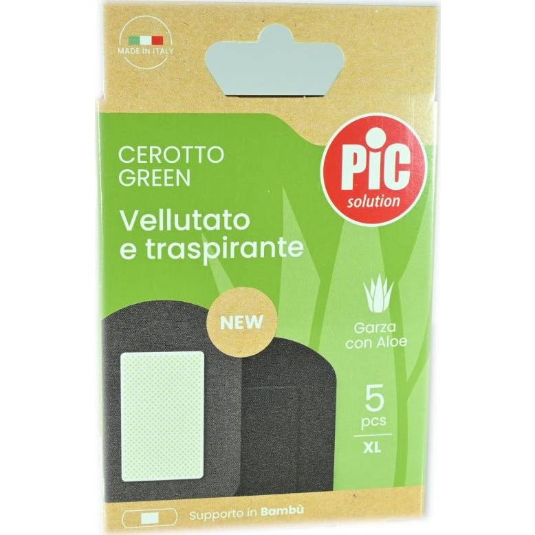 Pic Solution Green Pansement Bambu Aloe 5x7,5cm 5uts