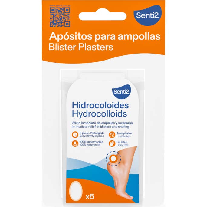 Senti2 Pansement Hydrocolloïde Ampoules 5uts