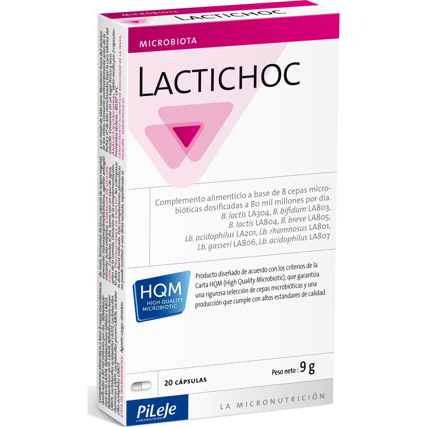 PiLeJe Lactichoc 20 Gélules