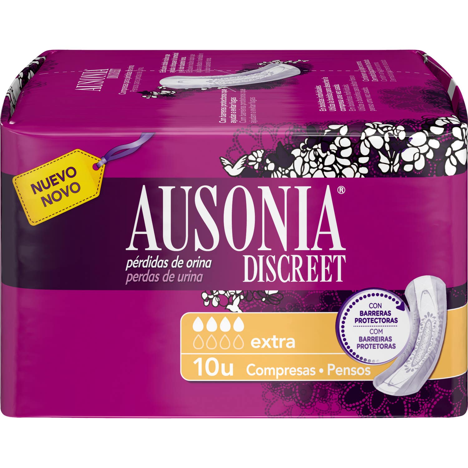 Ausonia Discreet Extra 10uds